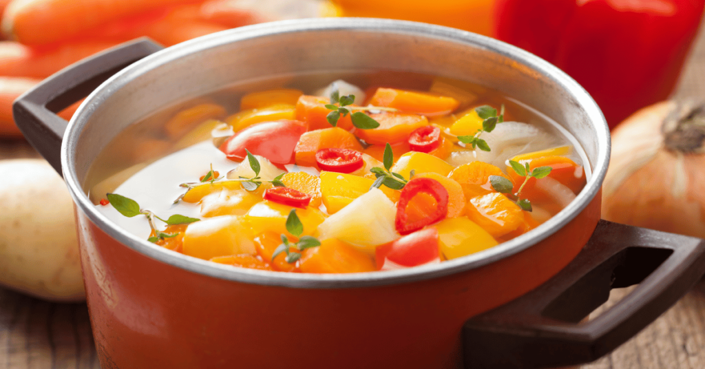 A Pot of Vegetable Soup Has Been Held Below 135°F?