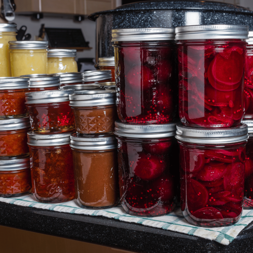 Soup in Mason Jars