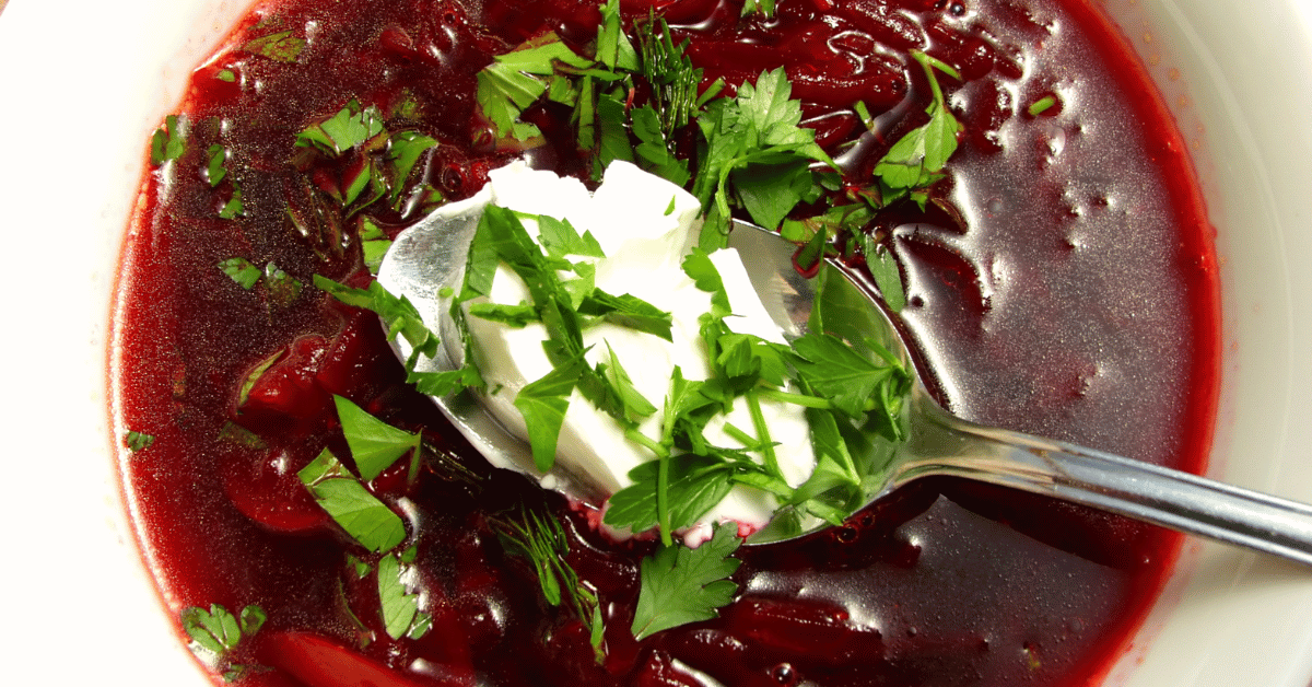 how to make borscht russian soup?