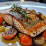 Sheet Pan Salmon with Roasted Vegetables