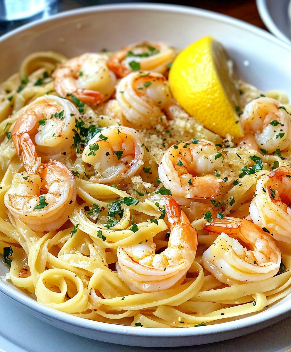 Shrimp scampi